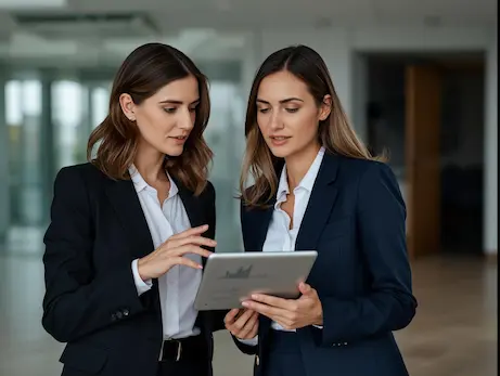 Ascend AI Lab's team collaboration, using technology to drive AI development and strategic decision-making.