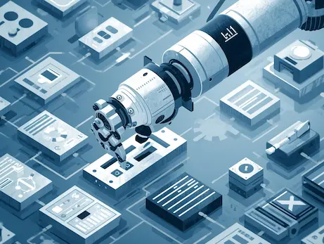 Ascend AI Lab's AI-driven data extraction and processing technology, symbolizing precision, efficiency, and advanced data architecture for machine learning.