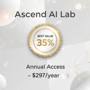 Ascend AI Lab Annual Plan – Full Year of AI Courses and Business Automation Training